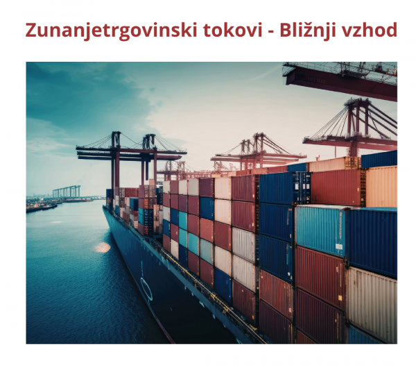 Zunanjetrgovinski tokovi - Bližnji vzhod